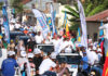 Luis Abinader encabeza marchas caravanas en Valverde, Santiago Rodríguez y Dajabón