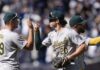 Atléticos blanquean a los Yankees para su primera victoria en el Bronx desde el 2021