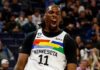 Naz Reid gana premio al mejor suplente del año en la NBA