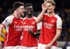 Arsenal retoma el liderato de la Liga Premier con la victoria 2-0 ante Wolverhampton