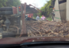 se registra accidente múltiple en la autopista Duarte