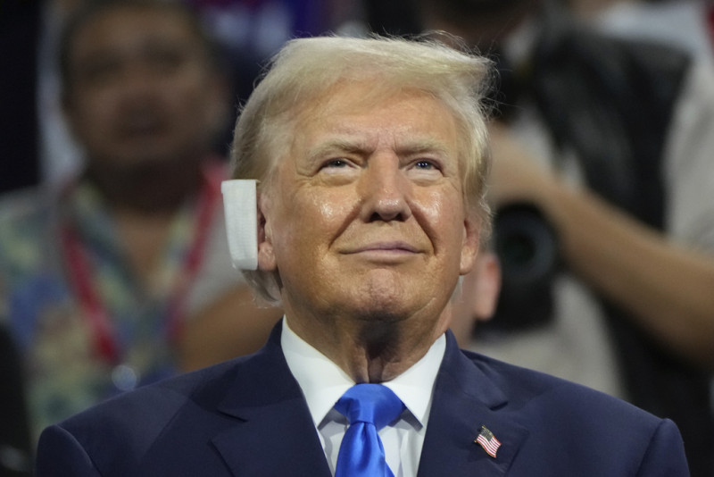 Trump aceptará nueva nominación como candidato con primer discurso público tras intento de asesinato