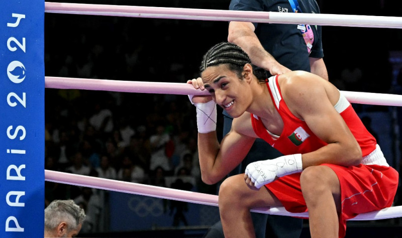Mujer con cuerpo y fuerza de hombre irrumpe en París 2024 tras competencia de boxeo